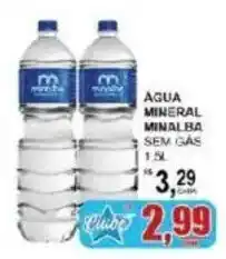 Supermercado Estrela Azul Água mineral minalba sem gás oferta