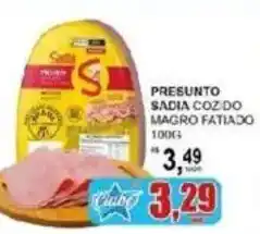 Supermercado Estrela Azul Presunto sadia cozido magro fatiado oferta