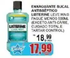 Supermercado Estrela Azul Enxaguante bucal antisséptico listerine oferta