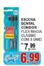 Supermercado Estrela Azul escova dental condor flex macia classic oferta