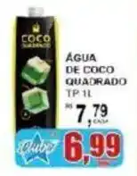 Supermercado Estrela Azul Água de coco quadrado oferta