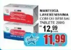 Supermercado Estrela Azul Manteiga laserenissima com ou sem sal oferta