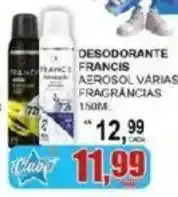 Supermercado Estrela Azul Desodorante francis aerosol várias fragrâncias oferta
