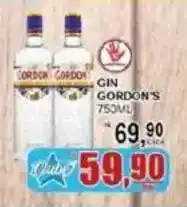 Supermercado Estrela Azul Gin gordon's oferta
