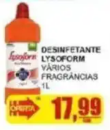 Supermercado Estrela Azul Desinfetante lysoform vários fragrâncias oferta