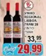 Supermercado Estrela Azul vinho regional lisboa tram 28 tinto oferta