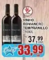 Supermercado Estrela Azul vinho romanero tempranillo oferta