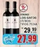 Supermercado Estrela Azul vinho los gatos varios tipos oferta