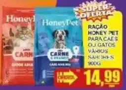 Supermercado Estrela Azul Ração honey pet para gatos vários sabores oferta