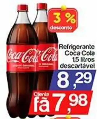 Supermercados Gricki Refrigerante Coca Cola oferta