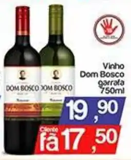 Supermercados Gricki Vinho Dom Bosco oferta