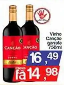 Supermercados Gricki Vinho Canção oferta
