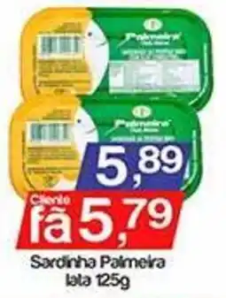 Supermercados Gricki Sardinha Palmeira oferta