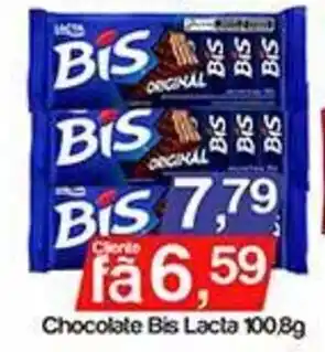 Supermercados Gricki Chocolate Bis Lacta oferta