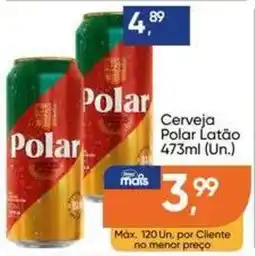 Imec Supermercados Cerveja polar latão oferta