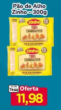 Nagumo Pão de Alho Zinho oferta