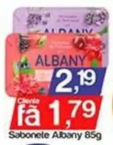 Supermercados Gricki Sabonete albany oferta