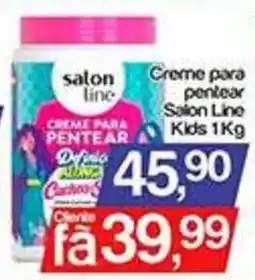 Supermercados Gricki Creme para pentear Salon Line Kids oferta