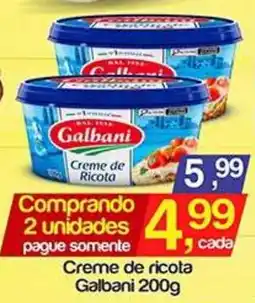 Supermercados Gricki Creme de ricota oferta