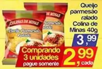 Supermercados Gricki Queijo parmesão ralado oferta