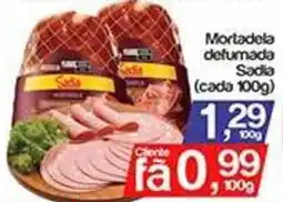 Supermercados Gricki Mortadela defumada Sadia oferta