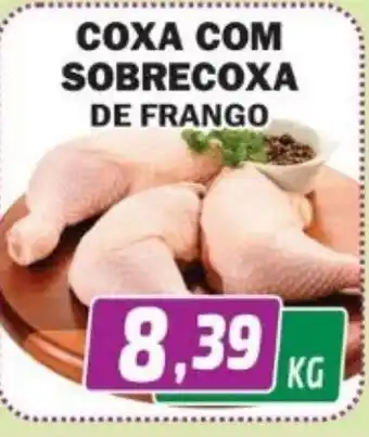 Coxa com sobrecoxa de frango