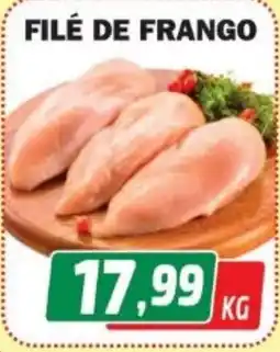 Supermercados Real filé de frango oferta