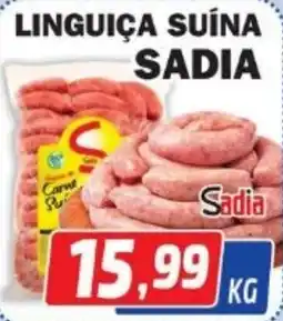 Supermercados Real Linguiça suína sadia oferta