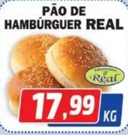 Supermercados Real Pão de hambúrguer real oferta
