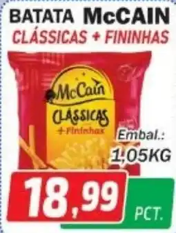 Supermercados Real batata mccain clássicas + fininhas oferta