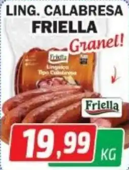 Supermercados Real Linguiça tipo calabresa oferta