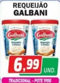Supermercados Real Requeijão galbani oferta
