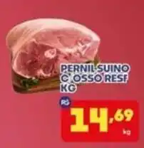 Boa Supermercados Pernil suíno c/ osso resf oferta