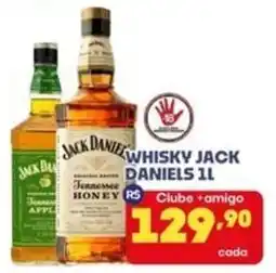 Boa Supermercados whisky jack daniels 1l oferta