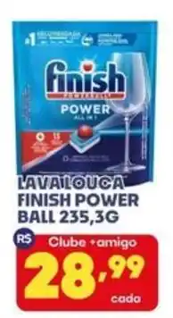 Boa Supermercados Lava louça finish power ball oferta