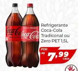 X Supermercados Refrigerante Coca-Cola Tradicional ou Zero oferta