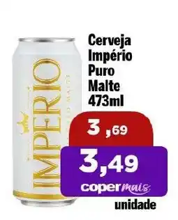 Copercana Cerveja Império Puro Malte oferta