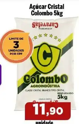 Copercana Açúcar cristal colombo oferta