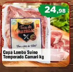 Copercana Copa Lombo Suíno Temperado Camarí kg oferta