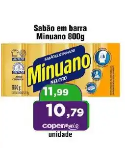 Copercana Sabão em barra Minuano neutro oferta