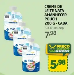 Cooper Creme de leite nata amanhecer pouch oferta