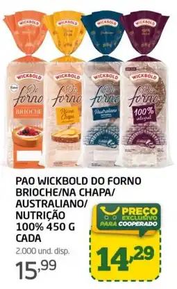 Cooper Pao wickbold do forno oferta