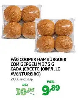 Cooper Pão cooper hambúrguer com gergelim oferta