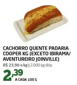 Cooper Cachorro quente padaria cooper kg oferta