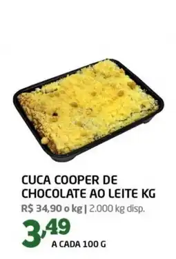 Cooper Cuca cooper de chocolate ao leite kg oferta