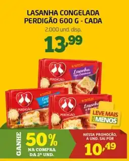 Cooper Lasanha congelada perdigão oferta