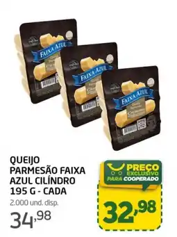 Cooper Queijo Parmesão Faixa Azul Cilíndro oferta