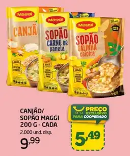 Cooper Canjão/ sopão maggi oferta