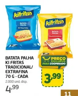 Cooper batata palha ki fritas tradicional/extrafina oferta