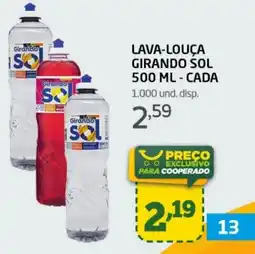 Cooper Lava-louça girando sol oferta